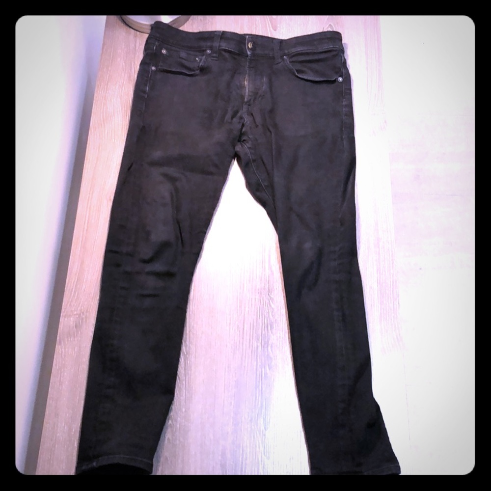Hyper Stretch Skinny Jeans “Black” 32 x 30